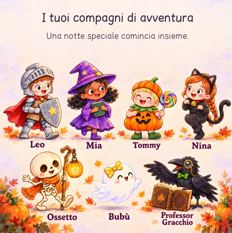 Pagina 3: i compagni di avventura