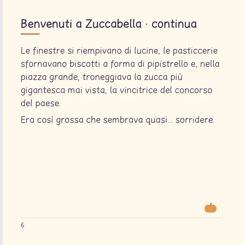 Pagina 6: Benvenuti a Zuccabella